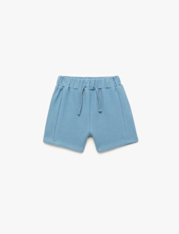 Boys' Cotton Elastic Waist Basic Shorts