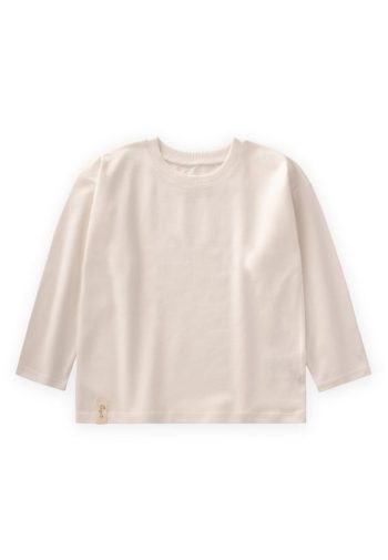 Seasonal Basic T-Shirt for Ages 2-10 in Ecru