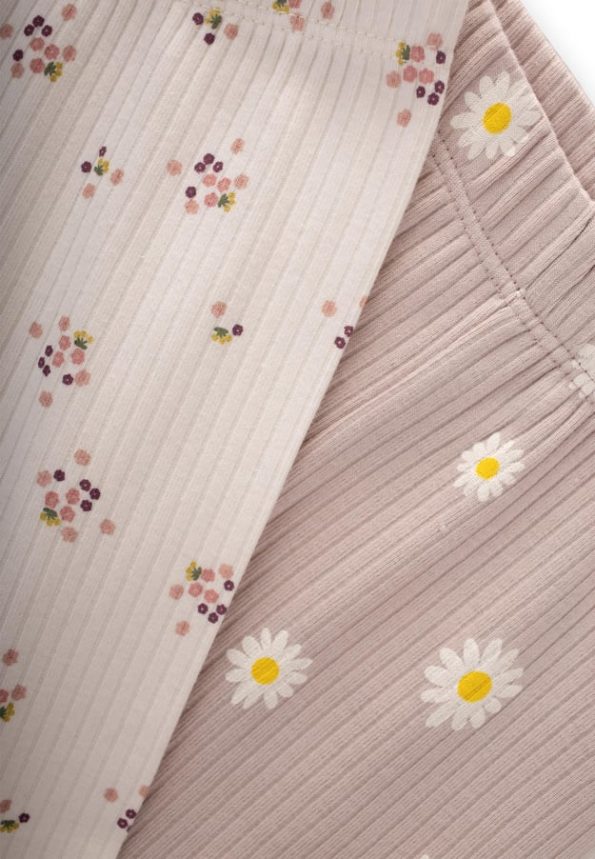 Kids' Two-Piece Legging Set 1-8 Years Light Beige Pink
