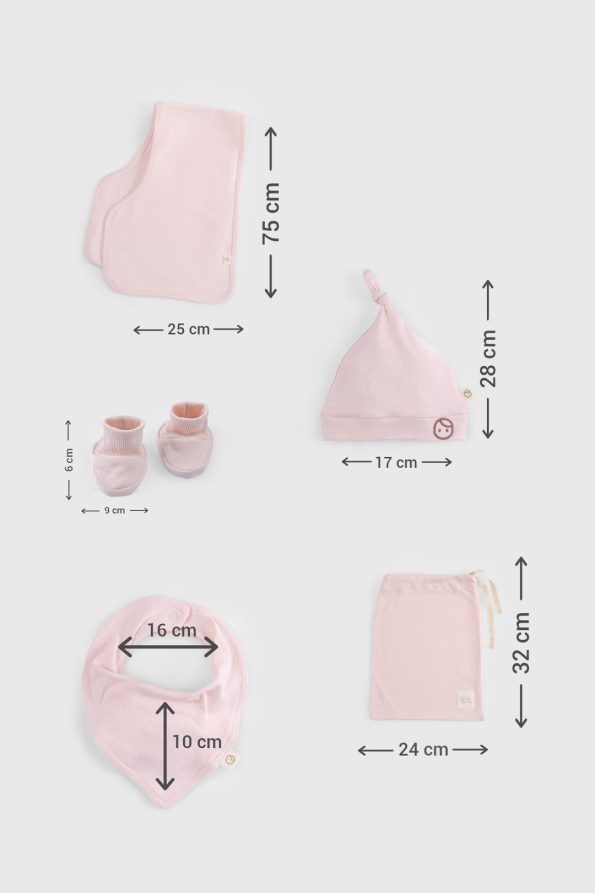 Organic Cotton 10-Piece Pink Hospital Set