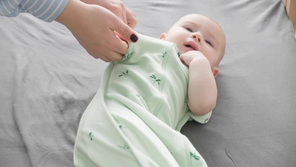 Elele EleleLife Baby Swaddle Sleeping Bag 1 Tog Blue Sanno