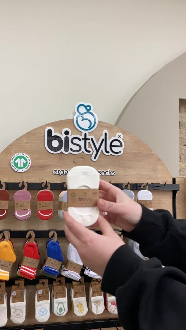 Bistyle Bistil Silicone Organic Basic Baby Socks