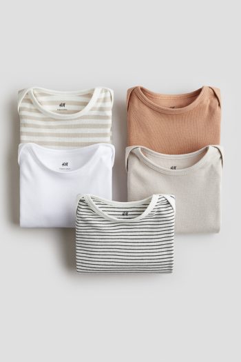 5-Pack Long Sleeve Bodysuits