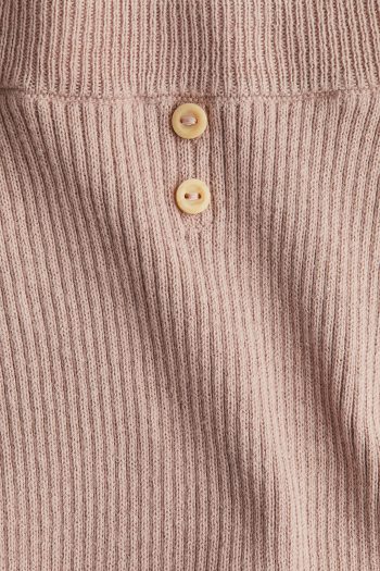 Knitted Waistband Pants