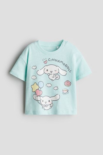 Printed Cotton T-Shirt
