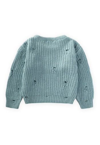 Mint Green Knit Sweater for Ages 2-8