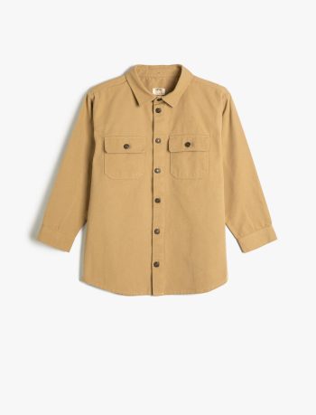Boys' Seasonal Jacket with Pocket Details