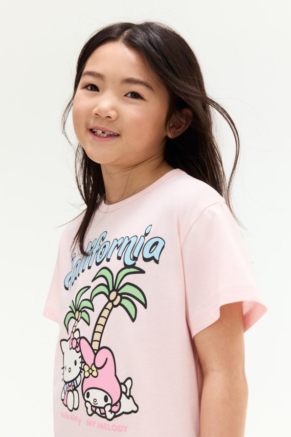 Printed Cotton T-Shirt