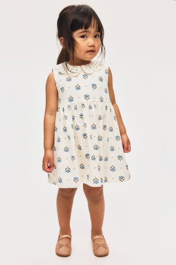 Collared Jersey Dress