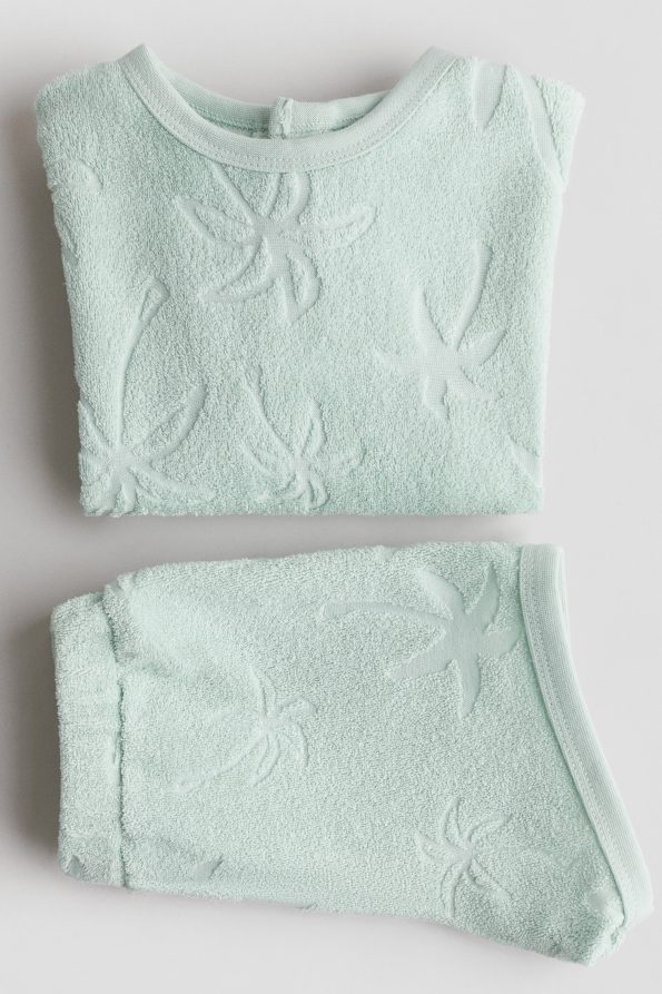 2-Piece Towel Fabric Set