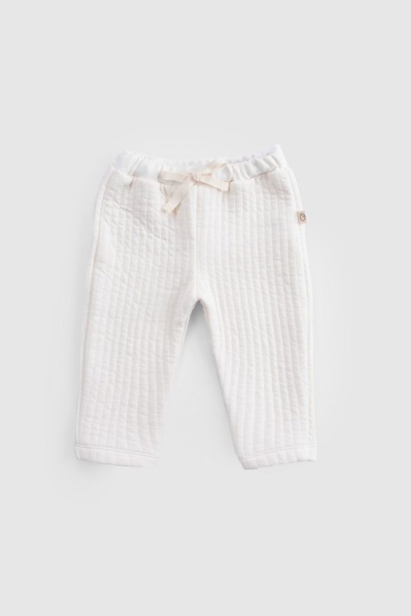 Quilted Cream Baby Set