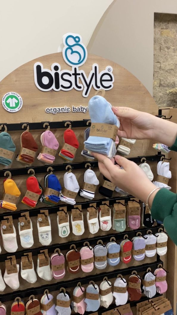 Bistyle Organic Basic Long Socks for Babies