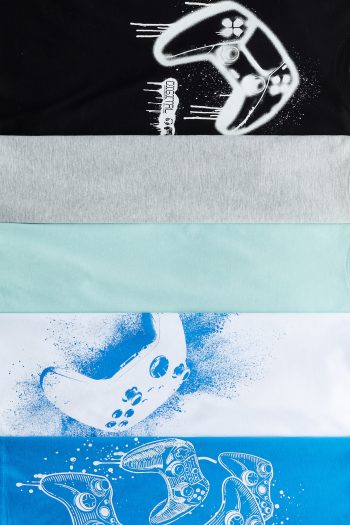 5-Pack Cotton T-Shirts