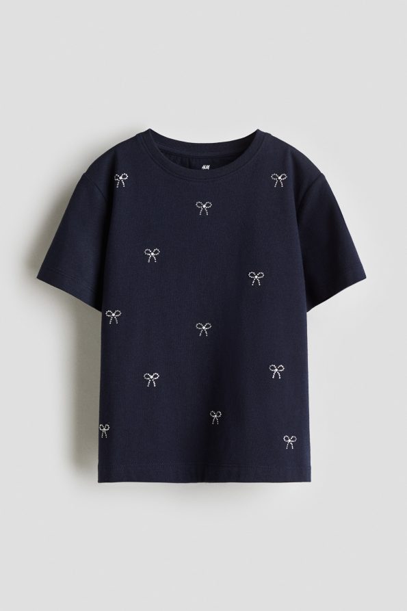Motif Detailed T-Shirt