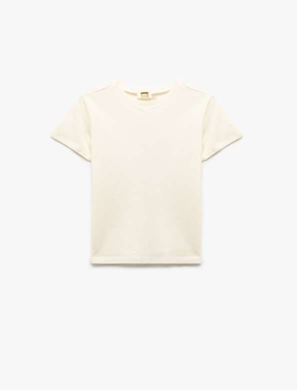 Boys' Cotton Short Sleeve Basic T-Shirt