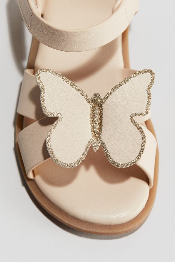 Appliqued Sandals
