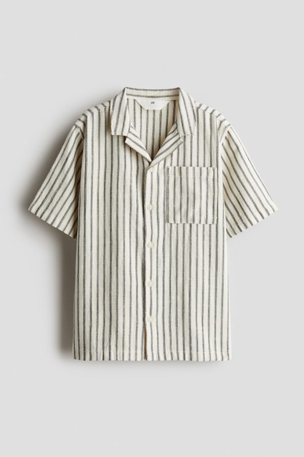 Cotton Boys' Collar Shirt