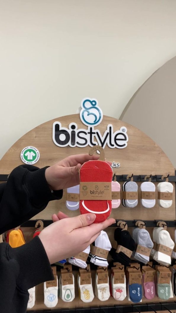 Bistyle Organic Silicone Basic Baby Socks