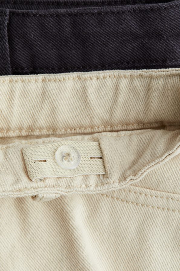 2-Piece Gabardine Shorts