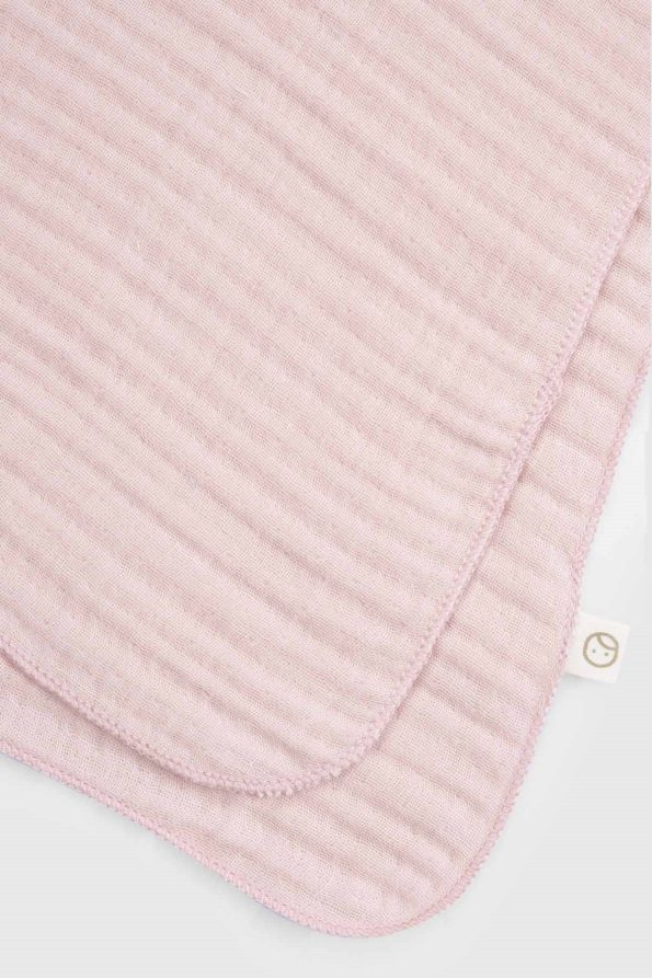 Organic Cotton Four-Layer Muslin Baby Shoulder Wrap Pink
