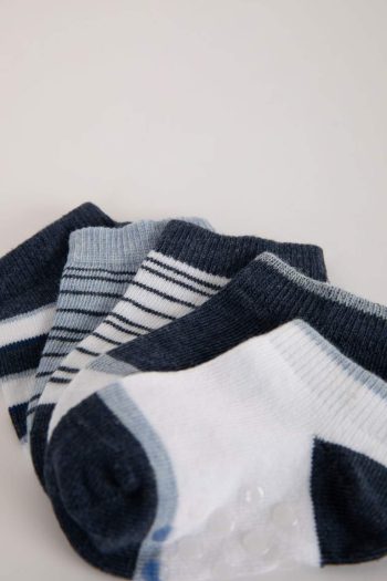 Seamless Cotton Socks Set for Baby Boys