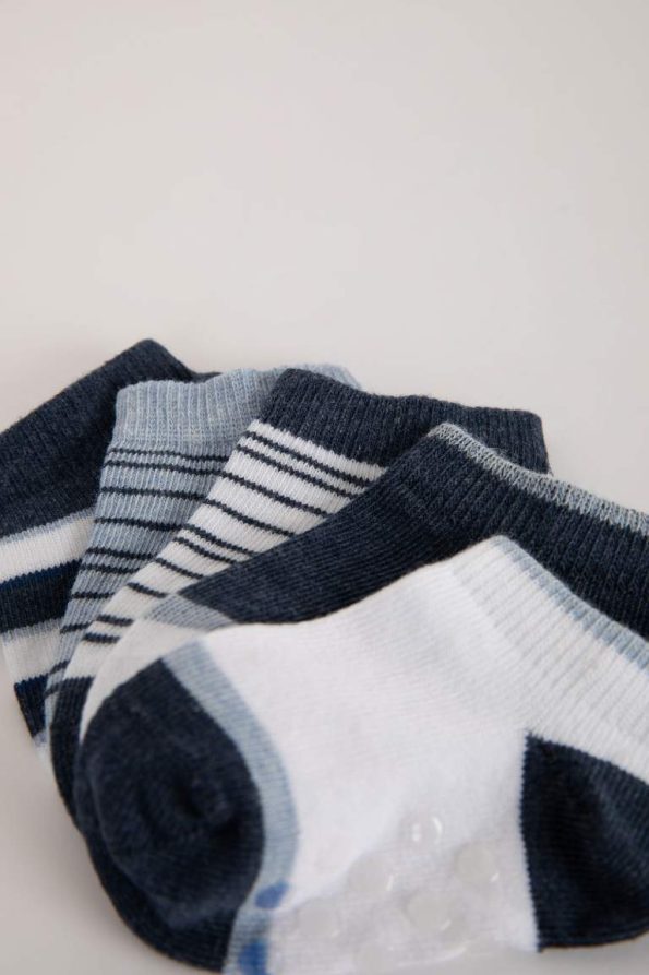 Seamless Cotton Socks Set for Baby Boys