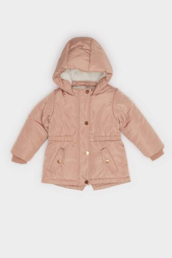 Girls' Baby Hooded Snaps Jacket