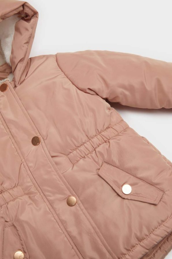 Girls' Baby Hooded Snaps Jacket