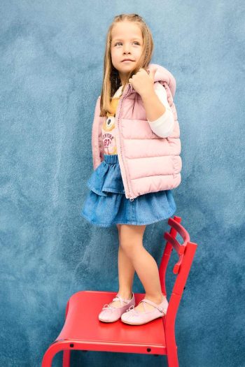 Girls' Baby Hooded Puffer Vest