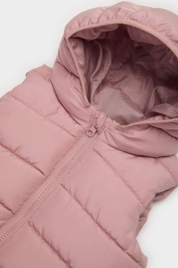 Girls' Baby Hooded Puffer Vest
