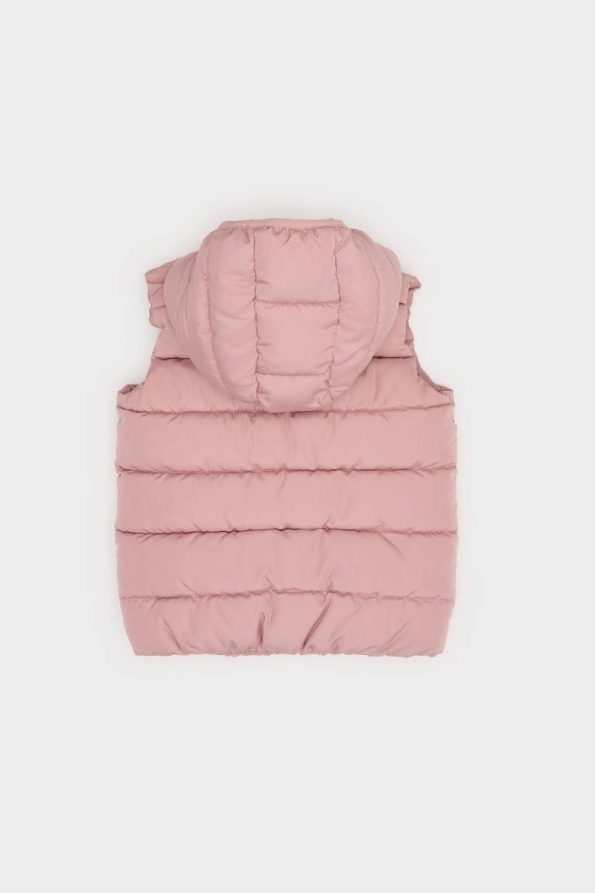 Girls' Baby Hooded Puffer Vest