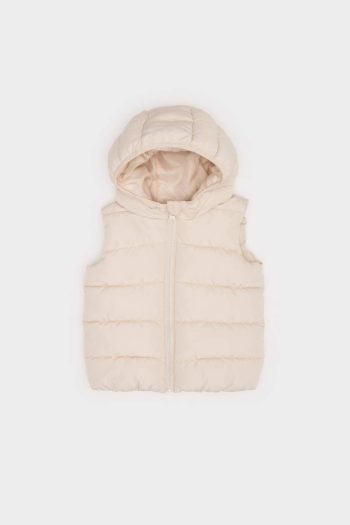 Girls' Baby School Hooded Puffer Vest