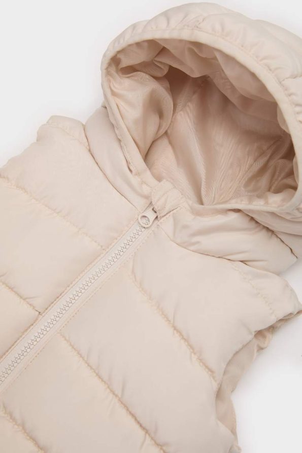Girls' Baby School Hooded Puffer Vest