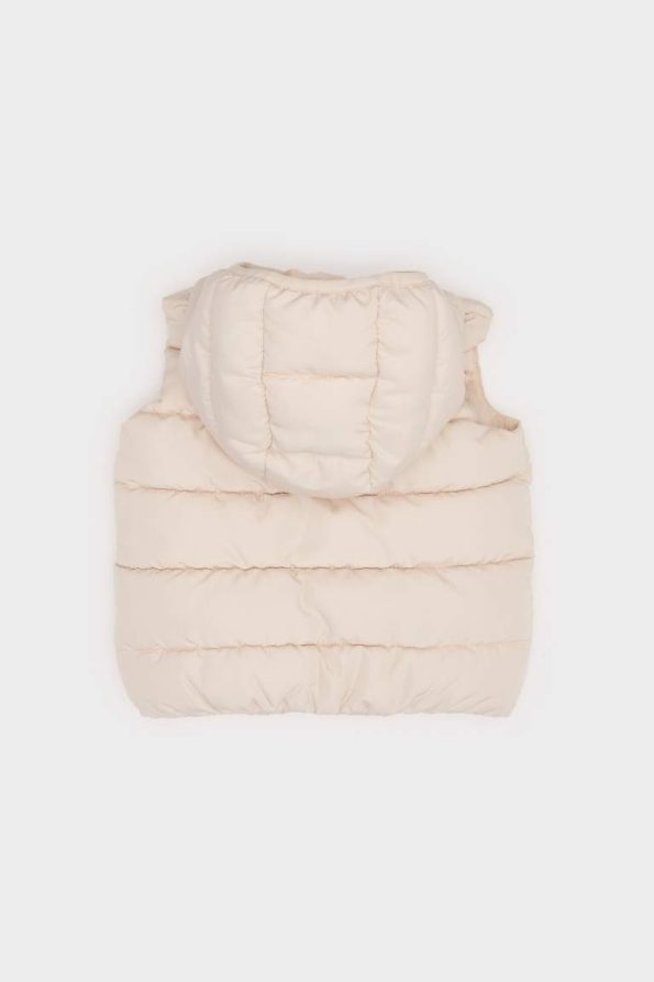 Girls' Baby School Hooded Puffer Vest