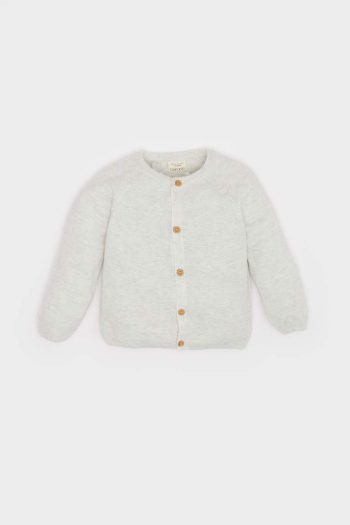 Boys' Button-Up Knit Cardigan