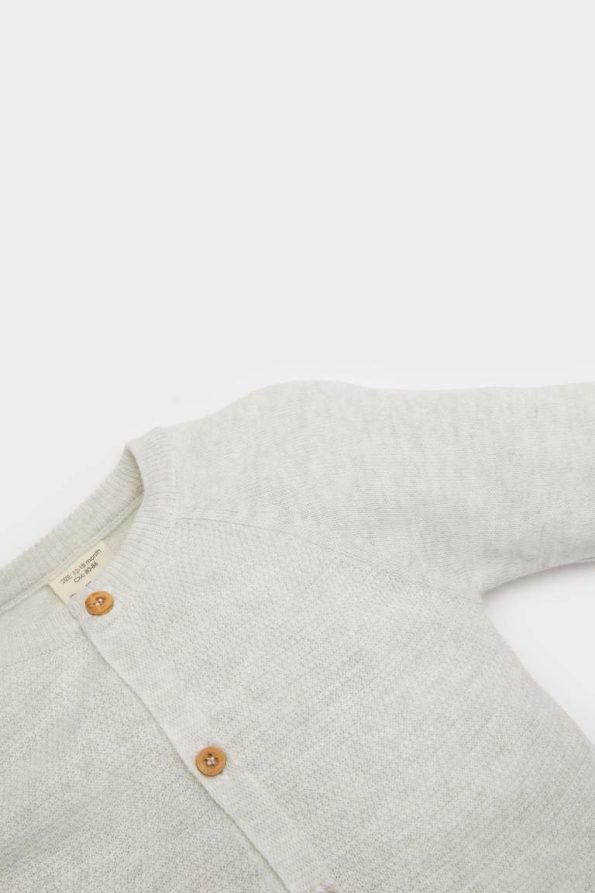 Boys' Button-Up Knit Cardigan