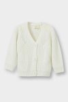 Girls' V-Neck Buttoned Knit Cardigan