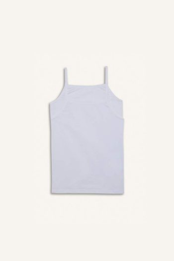 Girls' Basic 2-Piece Plain Undershirt Set