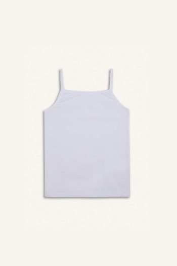 Girls' Basic 2-Piece Plain Undershirt Set