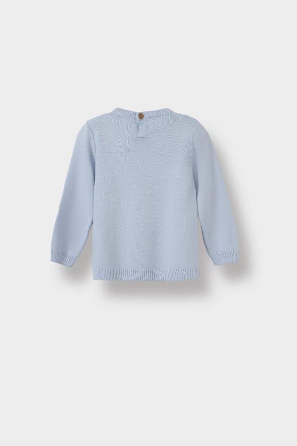Boys' Crew Neck Knit Sweater