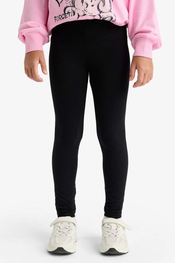 Girls' Long School Leggings