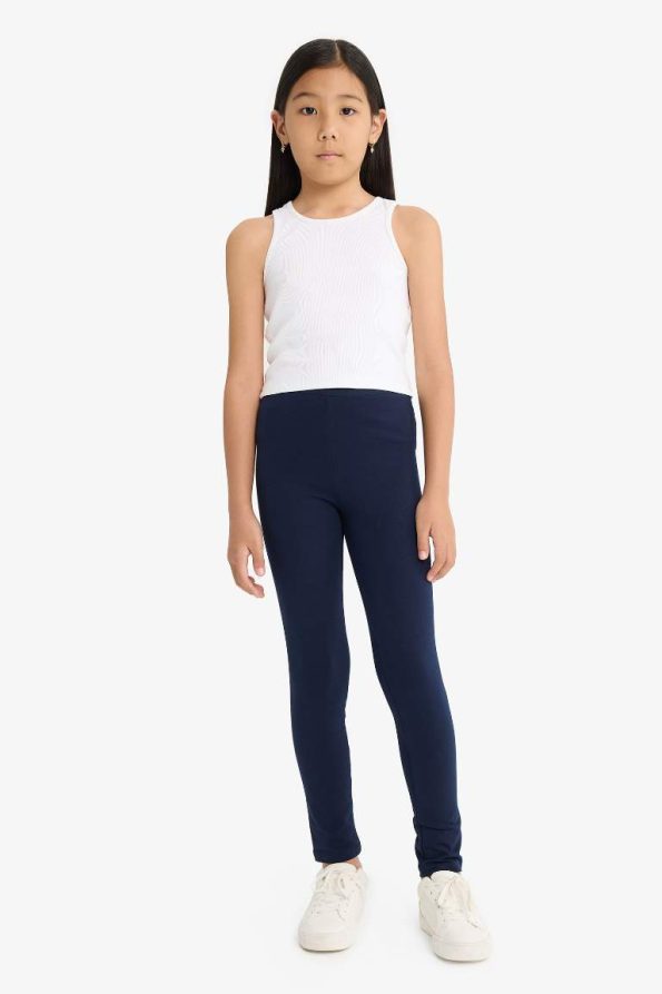 Girls' School Long Leggings