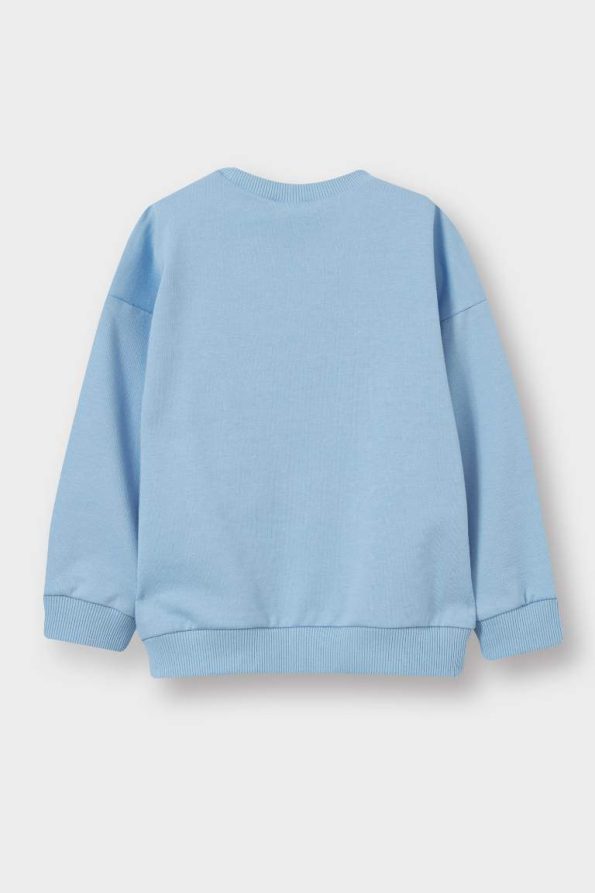 Boys' Basic Round Neck Sweatshirt
