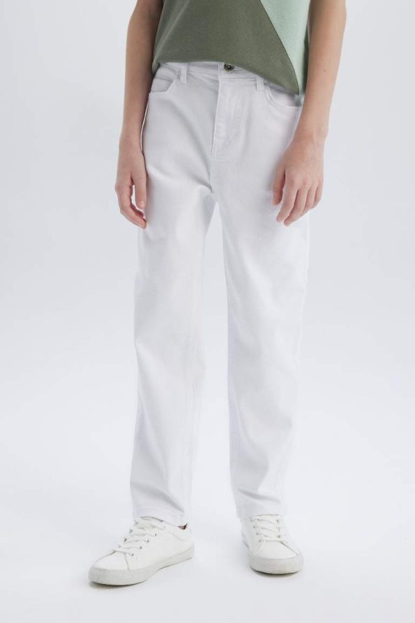 Boys' Straight Fit Basic Jean Pants