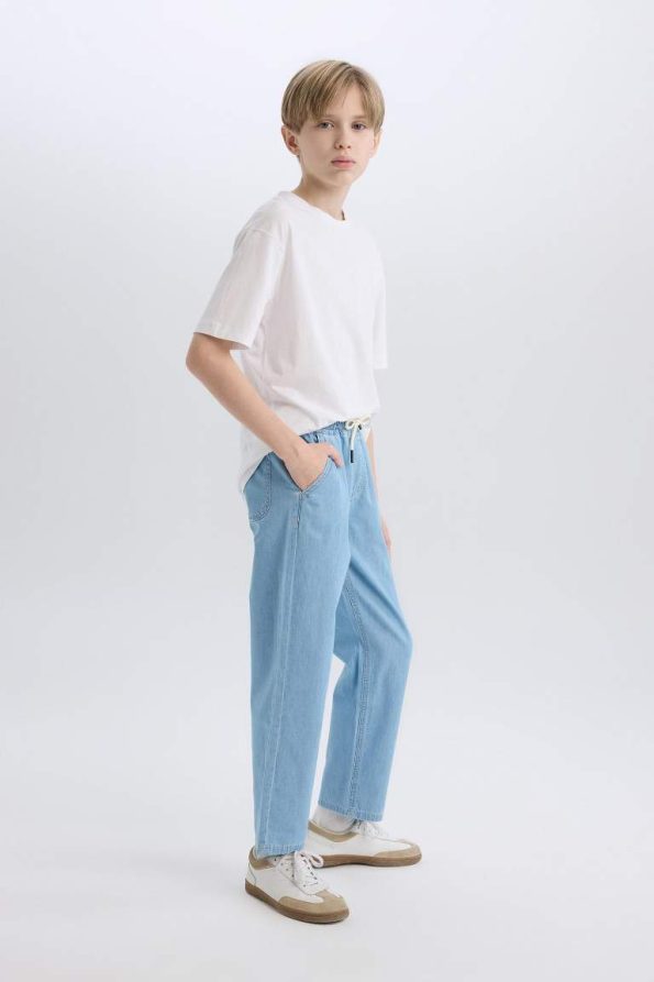Boys' Straight Fit Basic Jean Pants