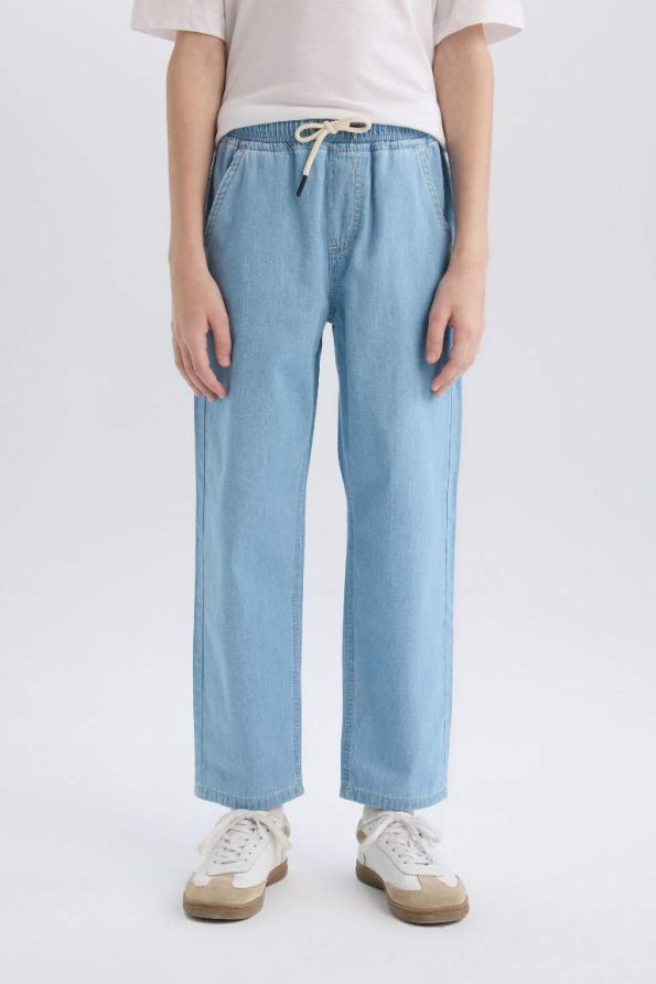 Boys' Straight Fit Basic Jean Pants