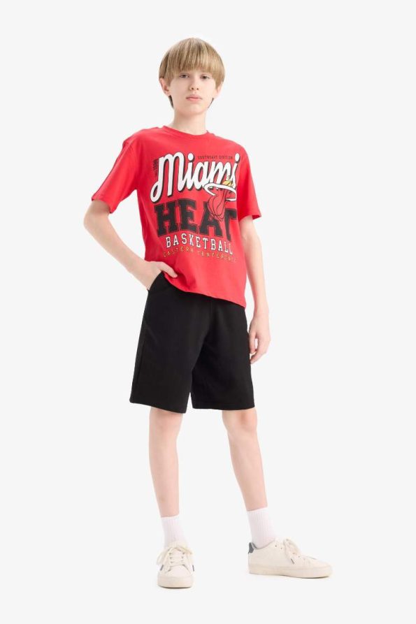 Boys' Elastic Waist Basic Solid Shorts
