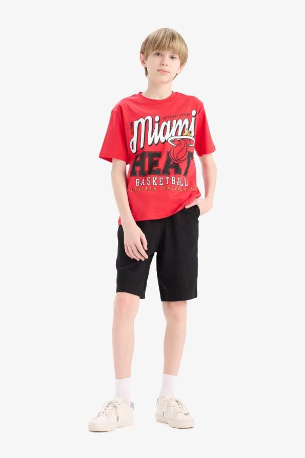 Boys' Elastic Waist Basic Solid Shorts