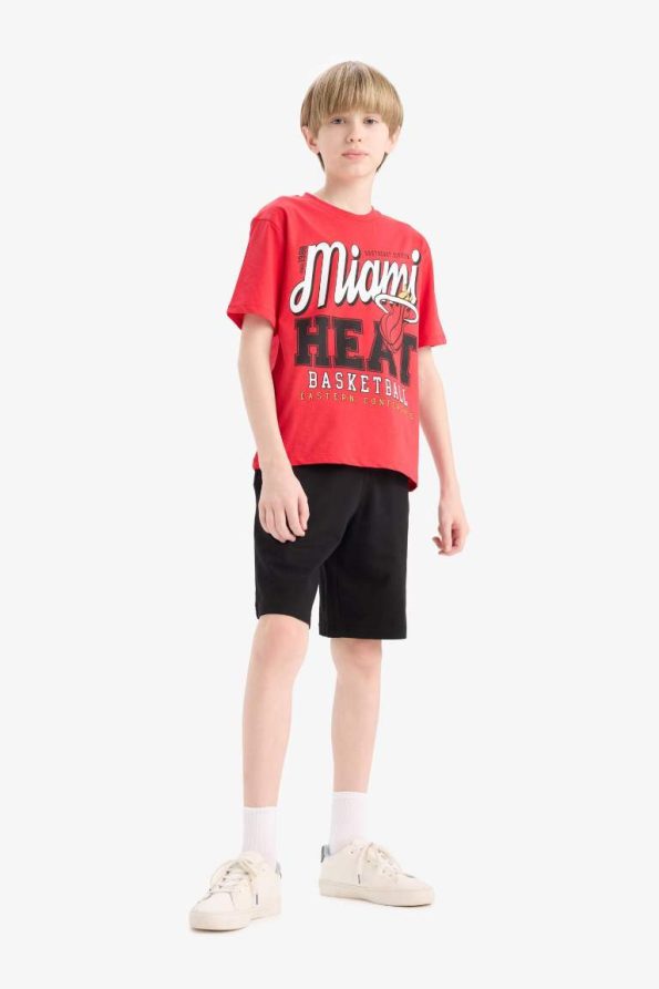Boys' Elastic Waist Basic Solid Shorts