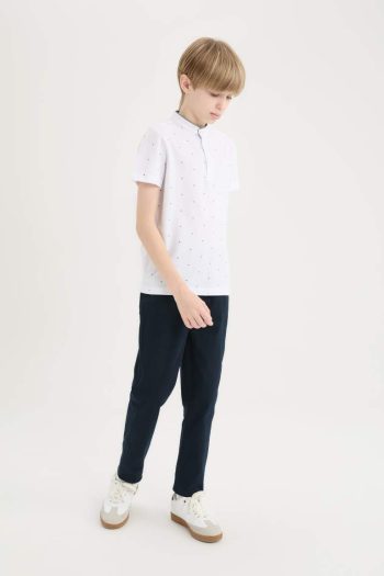 Boys' Short Sleeve Polo T-Shirt